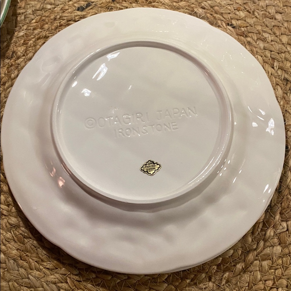 Bundle of 4 Otagiri Ironstone salad plates made in Japan - Picture 8 of 14